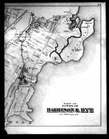 Harrison and Rye Townships, Harrison P.O. and Milton Right, Westchester County 1881